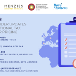 Seminar | key cross-border updates in international tax and transfer pricing